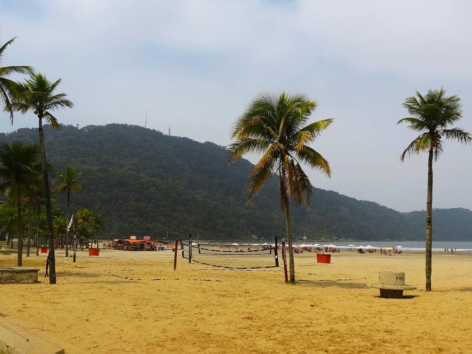113 Canto Do Forte - 1Dorm - 200 M Da Praia E 20M Dos Bares E Restaurantes - Estacionamento Gratuito E Wi Fi , Tv A Cabo Praia Grande  Zewnętrze zdjęcie