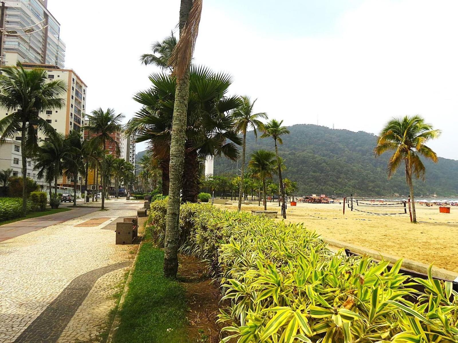 113 Canto Do Forte - 1Dorm - 200 M Da Praia E 20M Dos Bares E Restaurantes - Estacionamento Gratuito E Wi Fi , Tv A Cabo Praia Grande  Zewnętrze zdjęcie