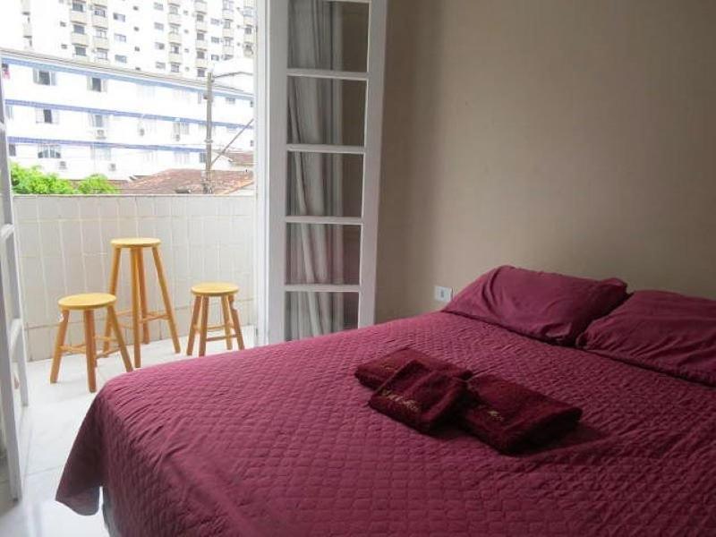 113 Canto Do Forte - 1Dorm - 200 M Da Praia E 20M Dos Bares E Restaurantes - Estacionamento Gratuito E Wi Fi , Tv A Cabo Praia Grande  Zewnętrze zdjęcie