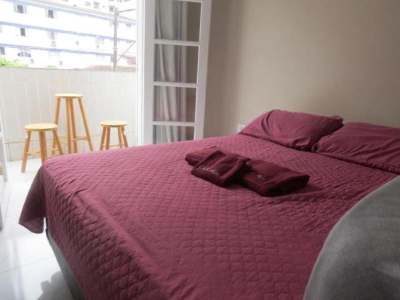 113 Canto Do Forte - 1Dorm - 200 M Da Praia E 20M Dos Bares E Restaurantes - Estacionamento Gratuito E Wi Fi , Tv A Cabo Praia Grande  Zewnętrze zdjęcie